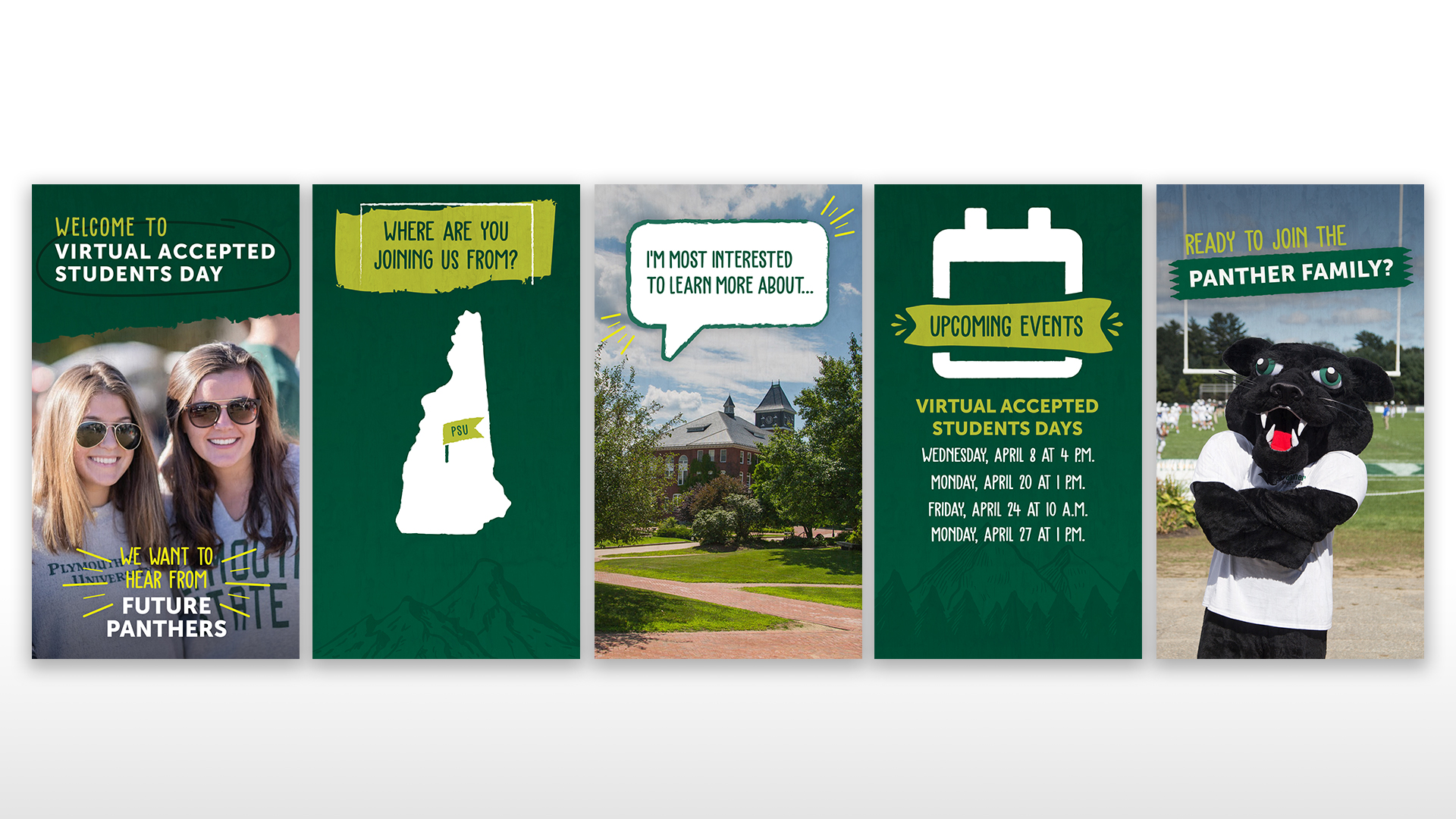 Virtual Accepted Day Instagram Story